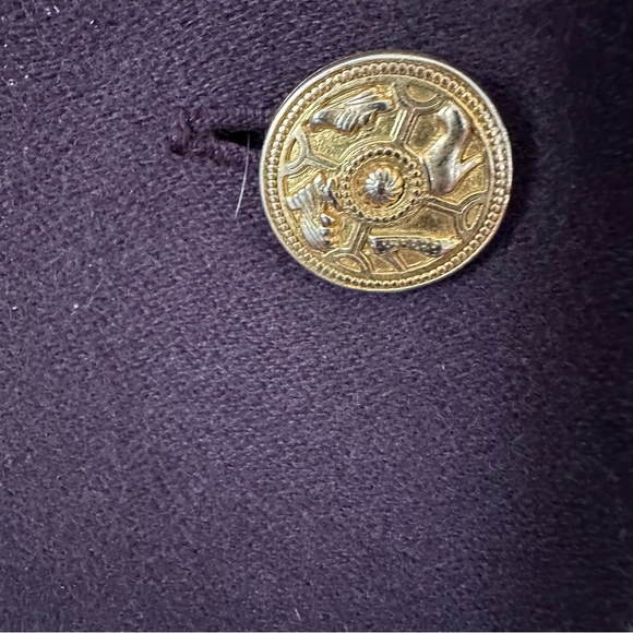 Salvatore Ferragamo Alpaca Wool Long Blazer Coat Made in Italy IT 42 US Size S - Picture 6 of 15